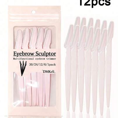 240pcs/Set Multi-Color Eyebrow Razor Kit, Eyebrow Trimmer/Razor, Callus Remover, Body Hair Removal Tool And Facial & Eyebrow Razor Set, Long Handle Blades With Precision Guard, Women's Eyebrow Shaping Tool, Suitable For Daily Use Or Travel, Easy To Use Unisex Eyebrow Trimmer For Shaping And Grooming
