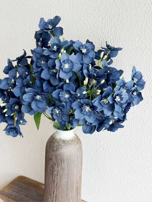 1 قطعة/2 قطعة/5 قطع زهرة نرجس اصطناعية طول 55 سم، مناسبة لديكور الزفاف والأعياد والحفلات المنزلية، طراز كلاسيكي عتيق، مناسبة لجميع المناسبات والأعياد مثل هالوين والكريسماس