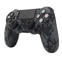 RALAN Pure Colour Design Controller Skin Cover With 2 Thumb Grips Compatible With PS4/Playstation 4 Slim/Pro Controller - Multicolor - View 13