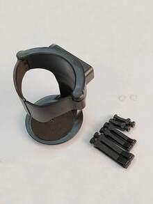 1 件黑色 ABS 车载杯架，通用出风口车载饮料瓶收纳架，烟灰缸架 - 黑色 - 查看 11