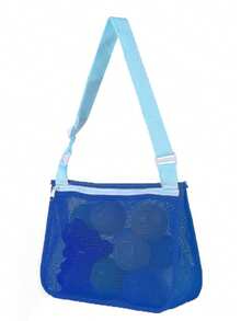 1个儿童网眼沙滩包，20厘米 x 24厘米沙滩贝壳收纳袋，适合男孩女孩游泳，适合3-12岁儿童（此包略小，适合2-12岁儿童） - 彩色 - 查看 27