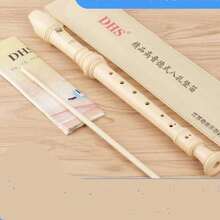 1pc DHS Soprano Recorder For Beginner Students, 6-Hole Or 8-Hole C Key Recorder, Gift, Teaching, Entertainment, Holiday Gift, Random Small Accessories Included. This Is A Functional Product, And Minor Floral Patterns On The Product Are Normal. Packaging Label Is Randomly Distributed. - Multicolor - View 4