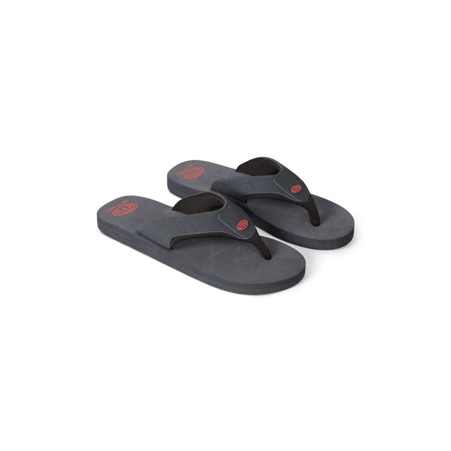 Animal Mens Jekyl Flip Flops (Asphalt) - 100% Mixed - (MW1036) - Grey - View 1