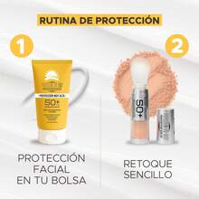 Protector Solar Facial y Corporal UV FPS 50+ - 60 ml, Resistente al Agua, Hipoalergénico, Sin Fragancia para Todas las Pieles - Fotosun Fluid Protect - Ver 5