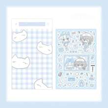 1pc - 2025 New Item - Wall Decor - Pastel Toned Character - Soft Music - Beverage Girl - Planner Stickers - Maid Character Stickers - Planner Supplies - Birthday Gift - Christmas Gift - Christmas Eve Gift - Perfect Gift - Gift - Toys - Games - Multicolor - View 13