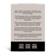 HEART BRIDGE 1 Set Of "Fun Brainwave" Card Game, Super Fun Card Game, Tabletop Game, Party Game, Excellent Gift Choice, Halloween/Valentine's Day/Christmas Gift, Suitable For Game Nights, Friends Gatherings And Family Reunions | Contains 55 Cards | - White - View 7