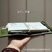 オリーブグリーン5ルーズリーフ手帳手帳スケジュール計画日記ポケット帳厚くアイデア設計 - オリーブグリーン M5 ルーズリーフノート [罫線入り 40ページ] - チェックする 3