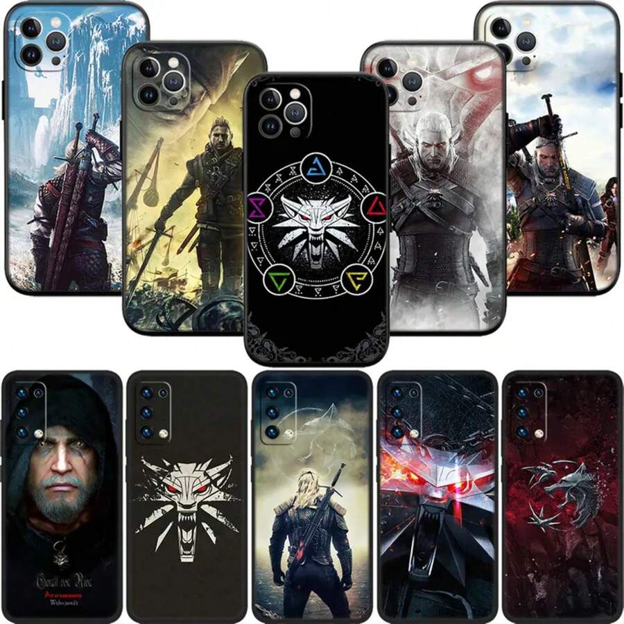 UN59 W-Witchers New High-End Shell Phone Case For 16 15 14 13 12 Pro Max Plus Mini, Cover Compatible With 17 Case, 17 Pro Case, 17 Pro Max Case - 7 - 查看 1