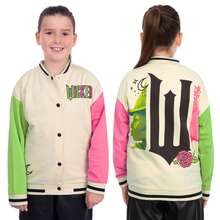 Wicked Girls Bomber Jacket,  And  Girls Jacket, Varsity Jacket Kids - White - View 2
