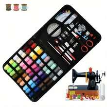 1 Set Sewing Kit, XXL Size, High-Quality Sewing Supplies For DIY, Beginner, Adult, Emergency, Summer Camper, Travel & Home, With Storage Bag (Random Color) - 彩色 - 查看 7