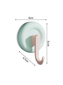 Süßigkeiten-farbene Saugnapf-Wandhaken, Badezimmer Küche Wandhaken, spurlose Vakuum-Saughaken, Babyzimmer, modern minimalistisch, nordischer Stil, Luxus, Ins-Stil, geeignet für Frühling, Sommer, Herbst, Winter, Eltern, junge Familien, Mieter, Büromitarbeiter, Valentinstag, Muttertag, Weihnachten, Einweihungsgeschenke, Babyzimmer, Badezimmer, Küche, Eingangsbereich, in der Nähe des Kleiderschranks, Büro, hinter der Tür, Keramikfliesen-Wand, Glasoberfläche, praktisches Geschenk
