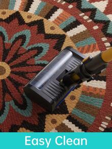 DAJIANG Thảm chùi chân phong cách Boho màu đỏ, dày dặn, chống trơn trượt, chất liệu nhung mềm mại, vật trang trí nhà cửa thiết yếu cho hiên nhà và phòng khách, chất liệu polyester có thể giặt máy, thiết kế hình tròn thời trang, họa tiết khảm, trang trí phòng khách dịp lễ, thảm hành lang, mùa thu/đông, trang trí phòng ngủ, thảm trải sàn, trang trí Giáng sinh & Lễ Tạ ơn, thảm nhà bếp. - Nhiều màu - Xem 6