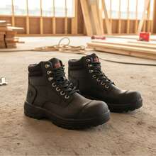 Men Industrial & Construction Boots - Black and White - View 6