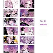 1pc - 2025 New PET Glitter Tape, Creative Die-Cut Tape, Cartoon Anime Planner Decorative Tape, DIY Sticker Material, Home Decor, Anime Stickers, Otaku Manga Style, Planner Supplies, Stitch Toys, Travel Toys, Classroom Fidget Toys, Mini Stuff, Bath Toys, Christmas Stationery, Stress Ball, Birthday Gift, Christmas Gift, Christmas Eve Gift, Perfect Gift, Toys, Games - Multicolor - View 13