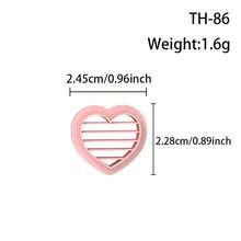 Bộ dụng cụ cắt đất sét polymer Mini Line Series hình học, khuôn cắt đất sét làm hoa tai trang sức DIY thủ công, bộ dụng cụ đất sét mềm cho người làm trang sức và thủ công - Quà tặng hoàn hảo cho những người đam mê DIY - Đường nét hình học nhỏ - Xem 13