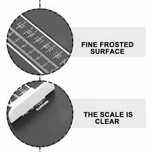 1pc Shoe Size Measuring Tool, Adult Foot Length Ruler, Large Size Home Use Foot Measuring Scale