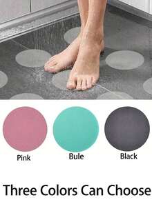 6Pcs, Round Anti-Skidding Shower Sticker, Round Shaped Bathtub Anti-Skidding Safety Stickers, Anti-Skidding Bathtub Sticker, Adhesive Anti-Skidding Decals For Shower, Easy To Apply And Line-Dry, For Shower, Bathroom Floor, And Stairs