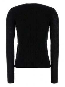 Polo Ralph Lauren - Women Julianna Long Sleeve Pullover Christmas Gift - 2WBO POLO ĐEN - Xem 2