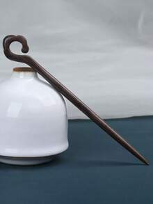 发夹，日式木制发髻筷子，休闲木制发夹，女士手工筷子，发髻制作配件，发髻延长器，发夹，美发配件，头部饰品 - 彩色 - 查看 13