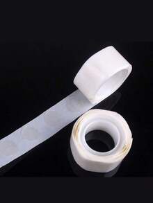 100 piezas/Rollo Puntos adhesivos doble cara, Puntos de pegamento transparentes para globos removibles, Cinta adhesiva doble cara para globos, Puntos adhesivos para manualidades, Regalos de Navidad, Halloween, Decoraciones navideñas