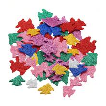 Foam Stickers, EVA Self Adhesive Glitters Foam Shape Sticker Craft Supplies For Scrapbook Card DIY Making Home Decor - 魚式120片 - 查看 1