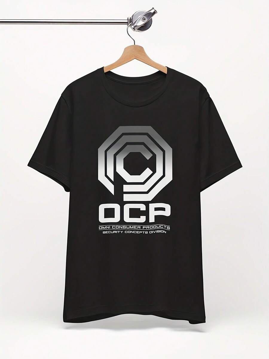 OCP RoboCop T-Shirt, Sci-Fiie Omni Consumer Products Robo Cop - Gaya 25 - View 1