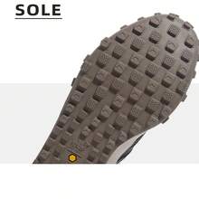 CAMEL CROWN Men's Casual Plate Shoes, Autumn And Winter De Training Casual Retro Meridian Sports Plate Shoes - Black/Ivory - View 2