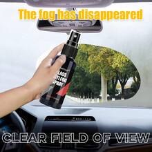 JB-XPCS Anti-Fog Spray For Car Windows And Mirrors, Unique Formulation For Long-Lasting Protection, Used In Car Windshields, Rearview Mirrors, Improves Driving Visibility - Black - View 4