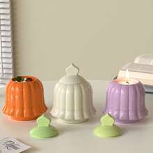 1 pieza Molde de silicona en forma de árbol de Navidad para velas y tazas, para hacer adornos decorativos y regalos hechos a mano creativos