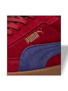 Puma Club II ERA 绒面革男式运动鞋休闲轻便透气柔软厚底标志街头潮流日常深红色 400717-04 - 深紅色 - 查看 7