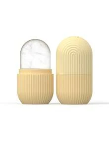 Ice Cube Roller Massager For Face, Eyes And Neck Naturally Conditioning And Skin Care,De-Puff Eye Bags,Reduce Migraine Pain,Reusable Massage Silicone Ice Mold (Pink) - Multicolor - View 17