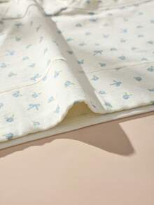 5pcs Women High Waist Printed Soft Cotton Stretch Briefs, Comfortable Fitted Panties - Multicolor - View 9