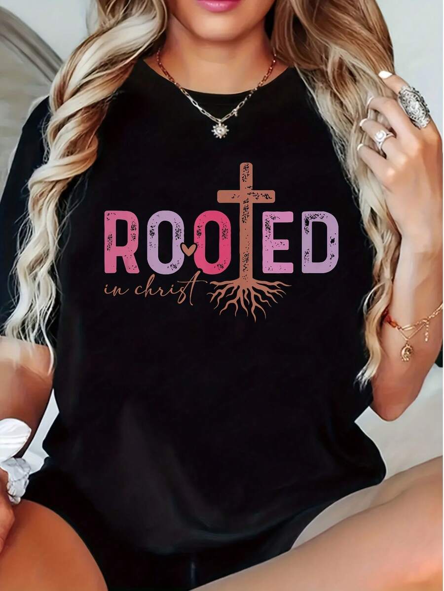 Women T-Shirts - Black - View 1