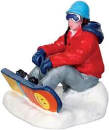 Lemax Village Collection Snowboarding Breather# 42221 - 1 - View 2