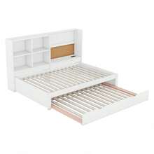 Futons - White + Particle Board + 90cm*200cm - View 6