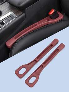 1 Pair Front Seat Gap Filler – Universal EVA Storage Strip For Driver & Passenger Seats, Prevents Items From Falling, Keeps Car Interior Tidy (Not For Rear Seats)Car Seat Gap Organizer Strips