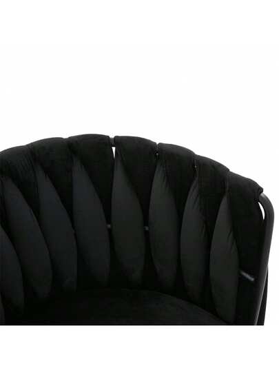 Fluwelen Seats Heavy Metal Frame, 180 Degree Swivel Function, Back, Zachte Luxurious Flexible Between Living Room, Budol Creative Workspace (Set Of 2) view 9