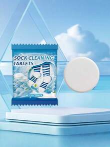 袜子清洁片，有效去除泛黄、污渍，软化并清洁袜子，多功能清洁片 - 彩色 - 查看 4