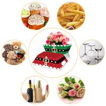 4pcs Christmas Gift Basket Set - Santa Claus Belt Cardboard Basket Bags, Christmas Party Favor Packaging Supplies, Christmas Candy Bags, Christmas Tree Baskets, Christmas Gift Bags, Christmas Gift Boxes - Multicolor - View 5