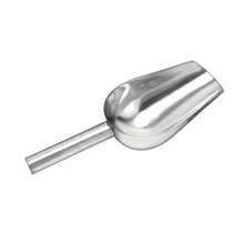 Stainless Steel Ice Scoop Round Bottom Bar Ice Flour Metal Utility Scoop With Finger Groove Handle For Multi-Purpose Use (8-Inch), Christmas Party Supplies, Family Dinner - Silver - View 8