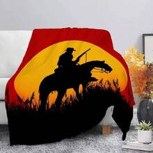 Games Printed Blanket Picnic Blankets Warm Blanket Soft And Comfortable Blanket Home Travel Birthday Gift9. - 白色 - 查看 1