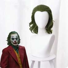 Halloween Joker Wig Cosplay Green - Green - View 1