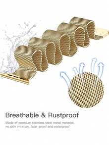 Compatible With Apple Watch Band And Case: Stylish, Soft, Breathable, And Adjustable. Features A Circular Braided Stainless Steel Magnetic Band And A Drop-Resistant, Scratch-Resistant Soft TPU Case. Compatible With Apple Watch Series Ultra/11/10/9/8/7/6/5/4/SE, As Well As 40/41/42/44/45/46/49mm Bands And Cases. Milanese-Style Band And 360-Degree Case For All-Around Protection. - Gold Strap + TPU Case - View 7