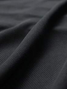 Customize Personalized Men's Athletic T-Shirts. Breathable, Comfortable, And Casual. Add Text And Photos (Like Emblem Designs, Couple Photos, Family Portraits, Selfies, Or Pet Pictures) To Create Your Own Custom Printed T-Shirt. The Perfect Gift For Your Boyfriend. Custom T-Shirt. - Black - View 5