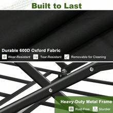 Heavy Duty Folding Pet Wagon Cart With All-Terrain Wheels, 330lbs Capacity Collapsible Dog & Cat Stroller For Outdoor, Travel, Park & Camping – Black - Black - View 3