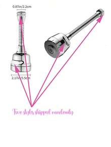 New Flexible Faucet Sprayer Turbo Flex 360 Sink Faucet Sprayer Jet Stream Faucet Extension Part Bathroom Kitchen Accessories