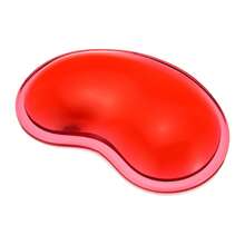 Gel Mouse Wrist Rest, Mouse Wrist Support Ergonomic Mouse Pad - Red - View 3