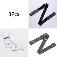 1/2/4条装弹力腰带，可调节无扣腰带，适合搭配牛仔裤和休闲裤，男女通用，隐形弹力腰带，塑形腰带 - 无扣舒适，可调节弹力，完美搭配牛仔裤和休闲裤 - 凸显身材曲线，复古弹力腰带 - 无扣，隐形贴合，男女通用，舒适弹力，均码 - 彩色 - 查看 53