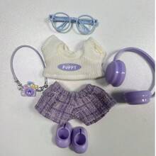 [Only Doll Clothes] 17cm- Doll Clothes For Labubu, High-Intensity 3.0 Series Vinyl Doll Outfit - Multicolor - View 22