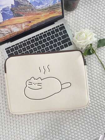 1件11英寸13英寸刺绣动物iPad平板电脑保护套笔记本电脑包